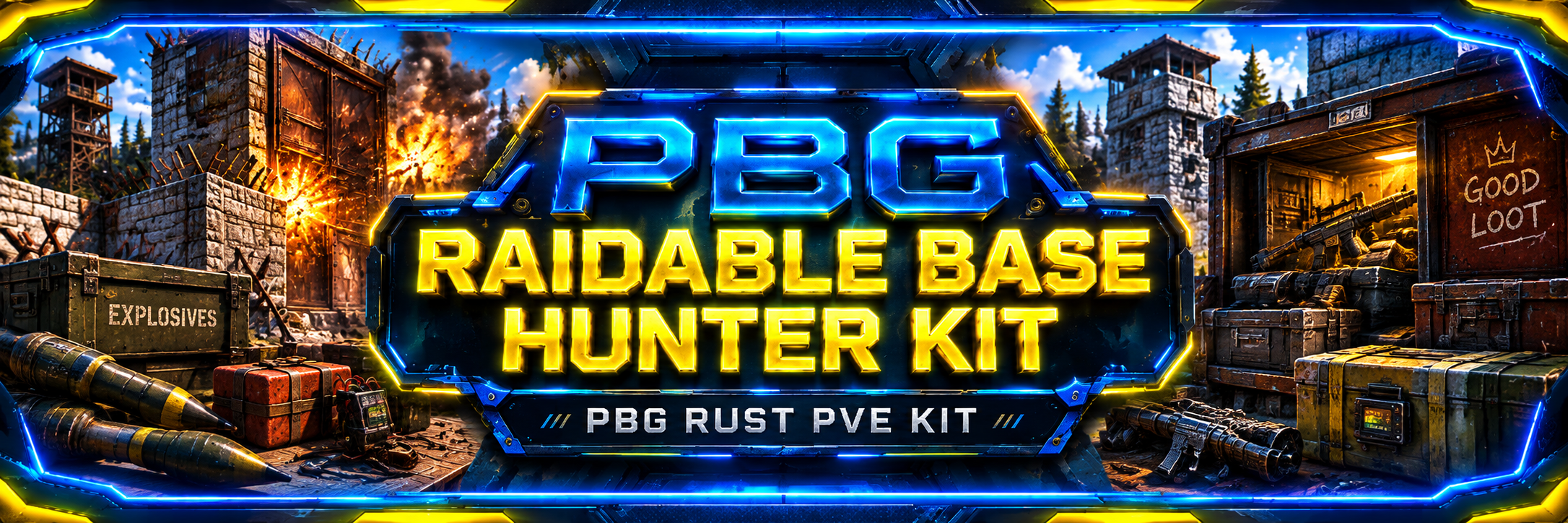 PBG Raidable Base Hunter Kit